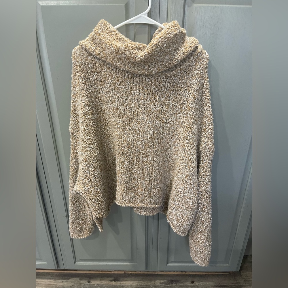 Free People Cowl Neck Sweater